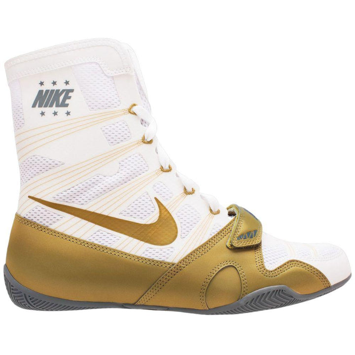 Nike Hyper KO Boxing Boots - White/Gold