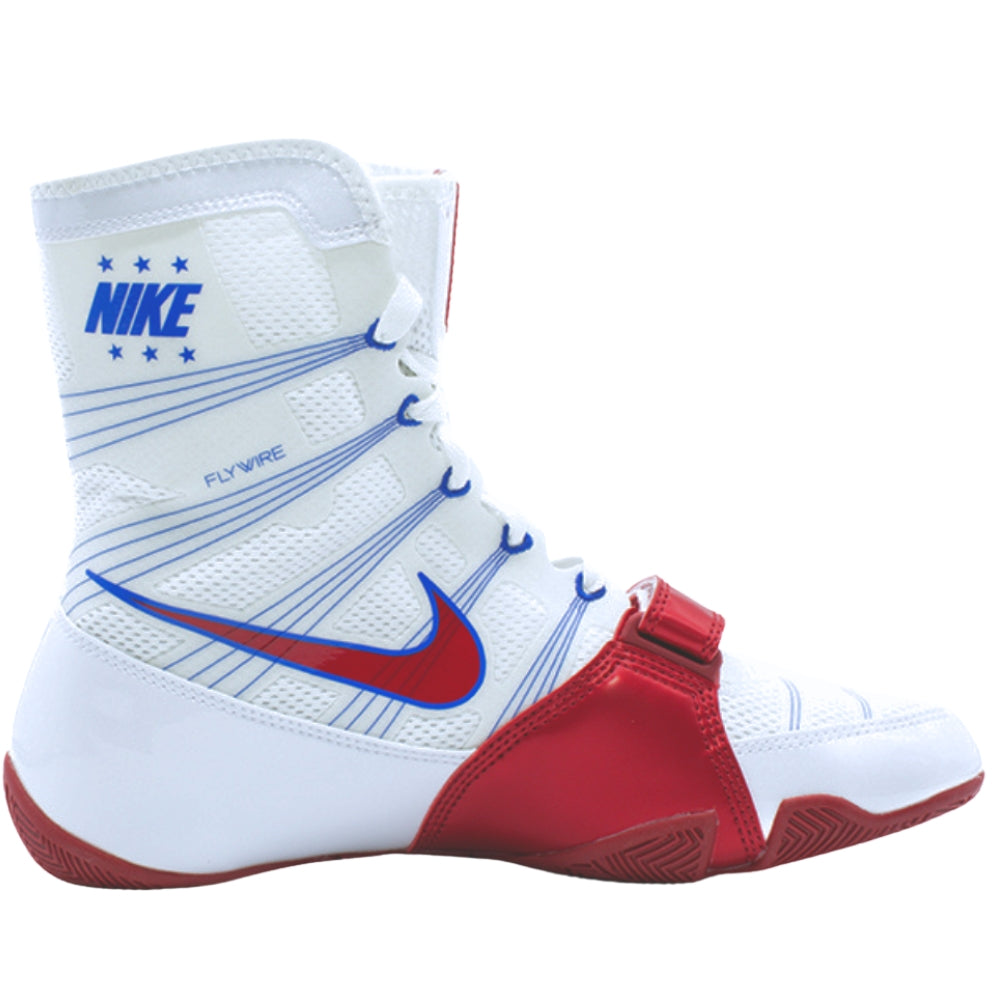Pre Order - Nike Hyper KO Boxing Boots - White/Red-Nike