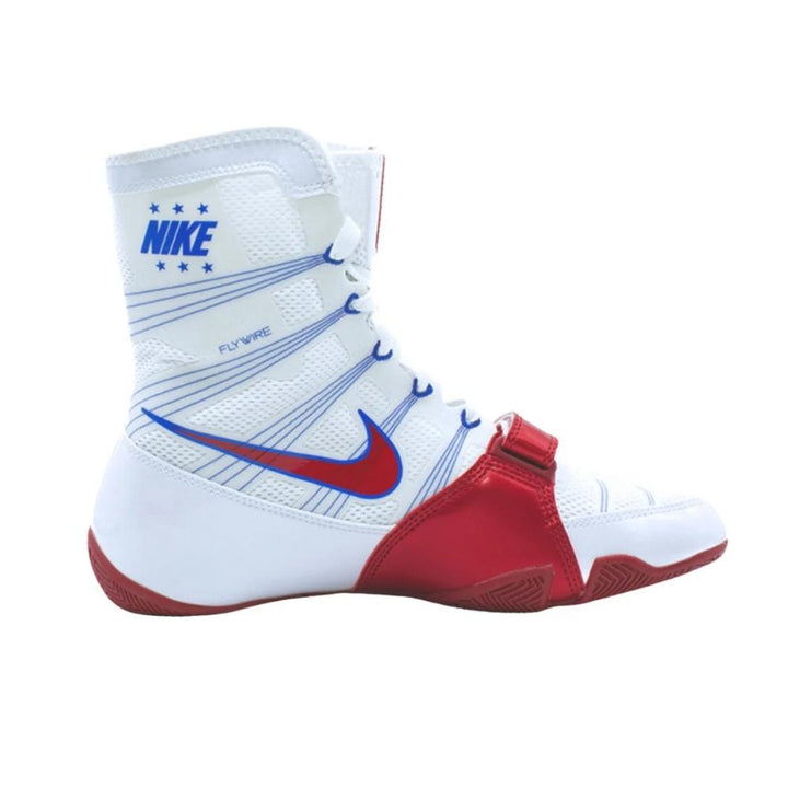 Nike Hyper KO Boxing Boots - White/Red-Nike