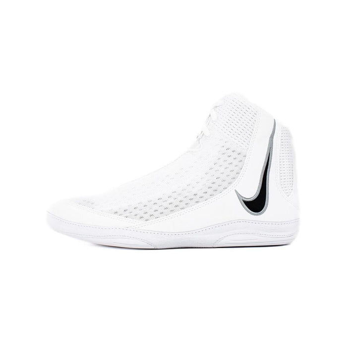 Nike Inflict 4 Wrestling Boots - White/White-Nike