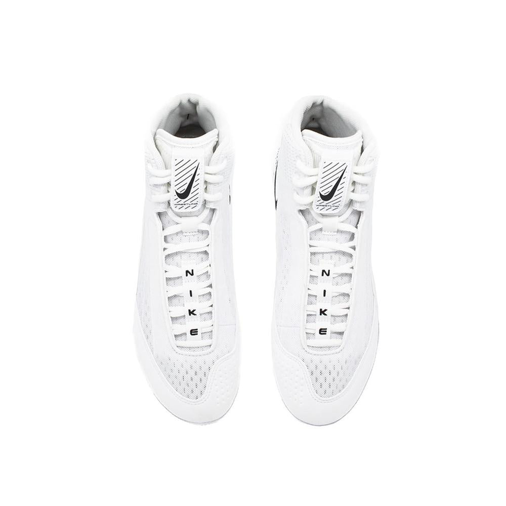 Nike Inflict 4 Wrestling Boots - White/White-Nike