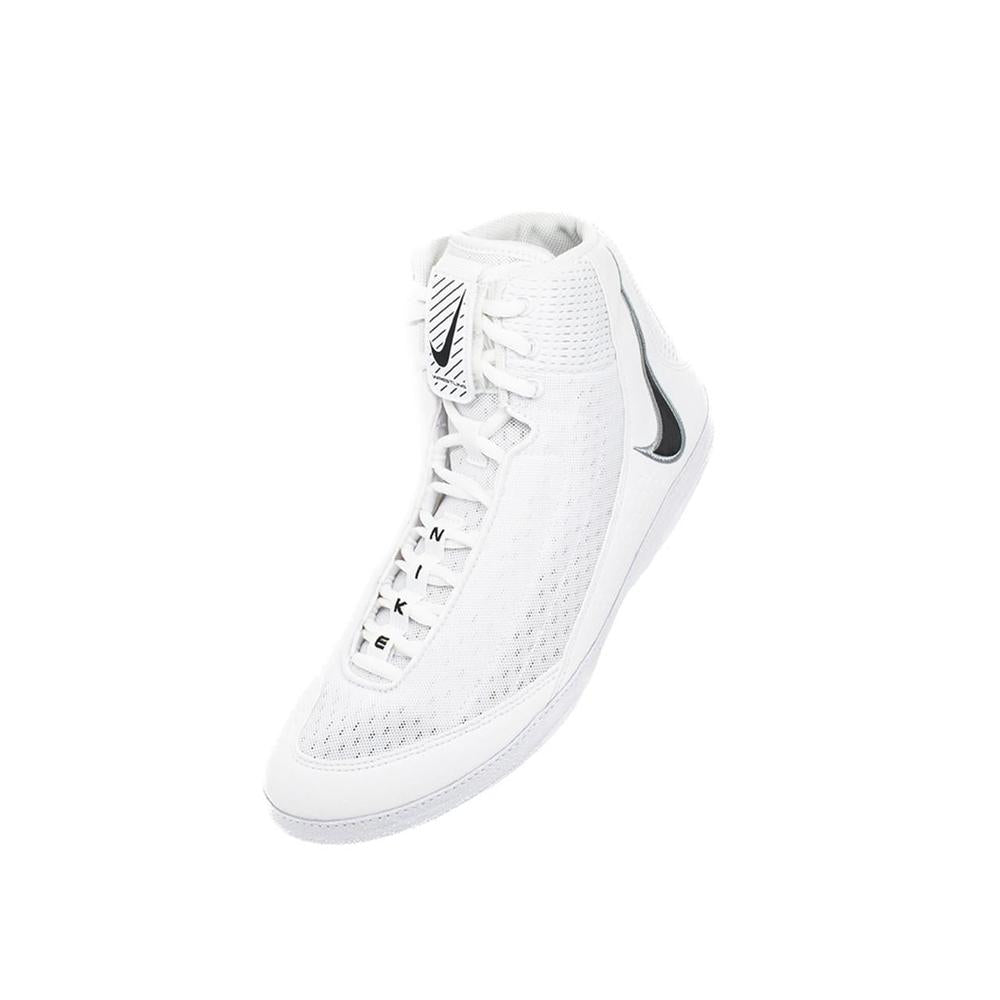 Nike Inflict 4 Wrestling Boots - White/White-Nike