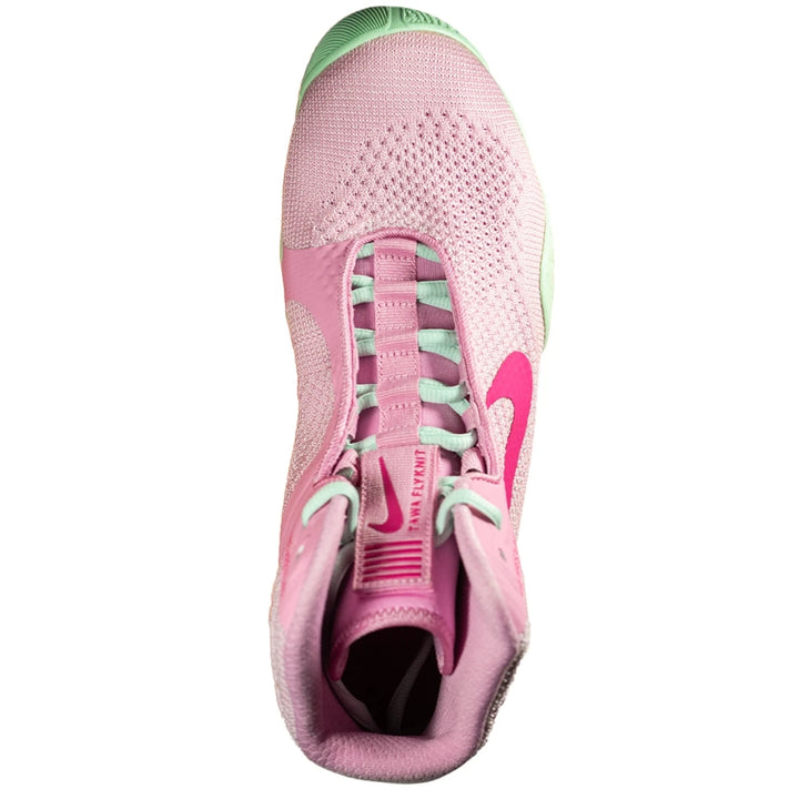 Nike Tawa Wrestling Boots - Pink/Arctic Green-Nike