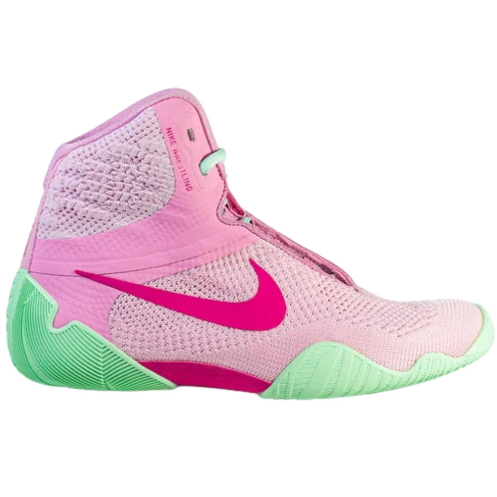 Nike Tawa Wrestling Boots - Pink/Arctic Green-Nike