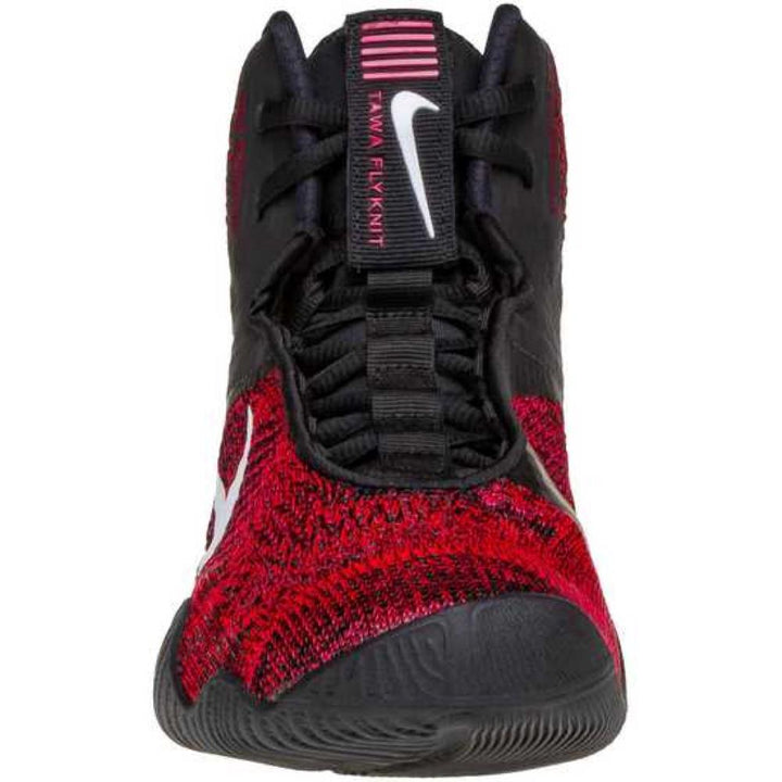 Nike Tawa Wrestling Boots - Black/Red-FEUK