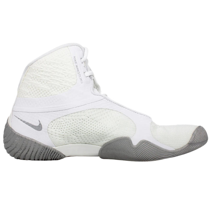Nike Tawa Wrestling Boots - White/Silver-Nike