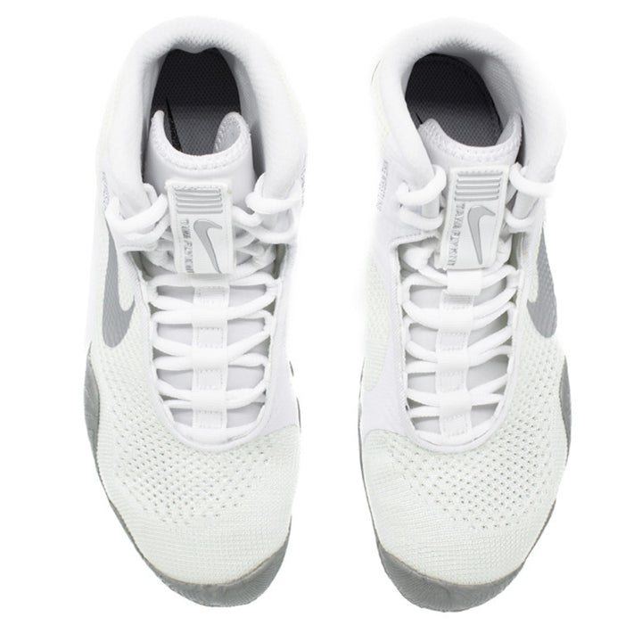 Nike Tawa Wrestling Boots - White/Silver-Nike