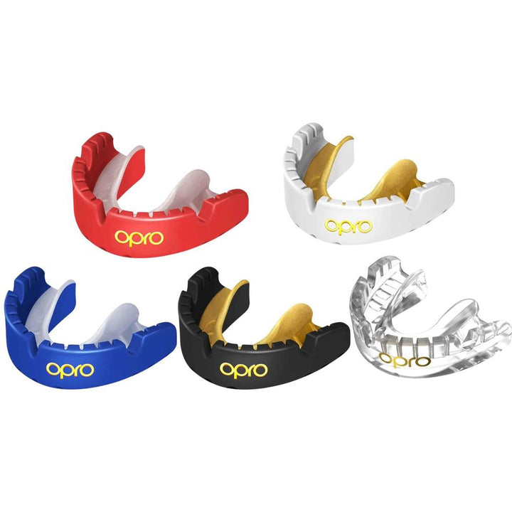 OPRO Gold Braces Self-Fit Mouthguard-Opro