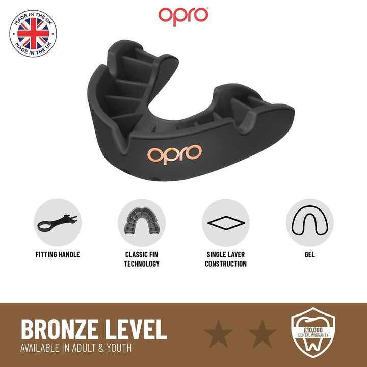 OPRO Self-Fit Bronze Mouthguard-Opro