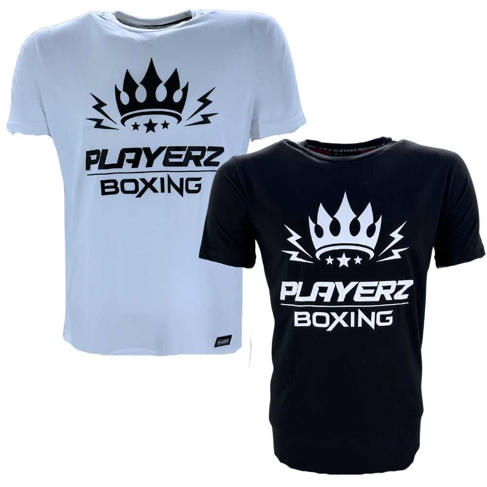 Playerz Big Logo T-Shirt-Playerz Boxing