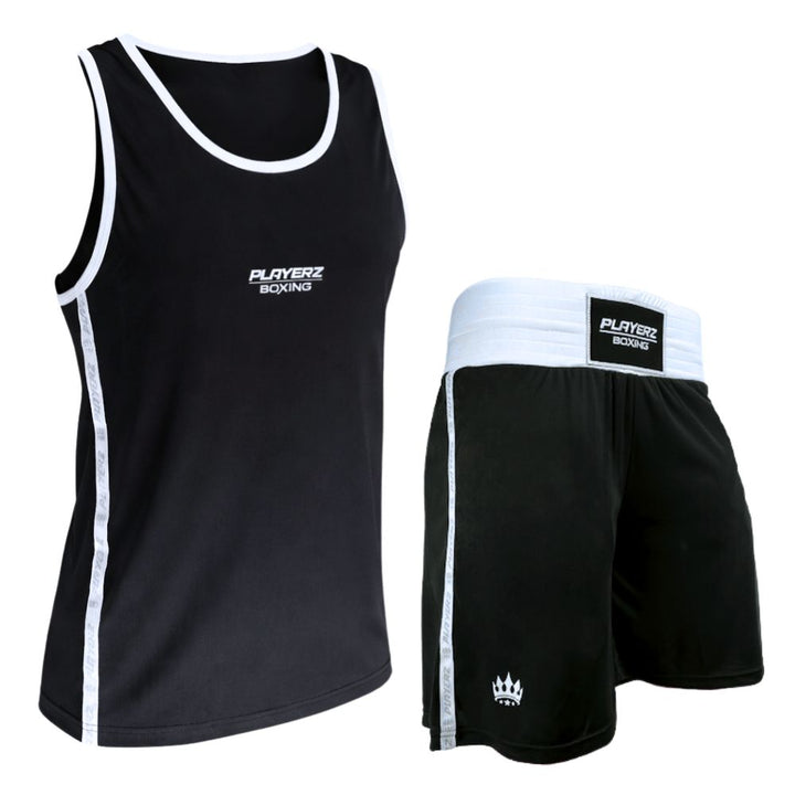 Playerz Boxing Set - Black-Playerz Boxing