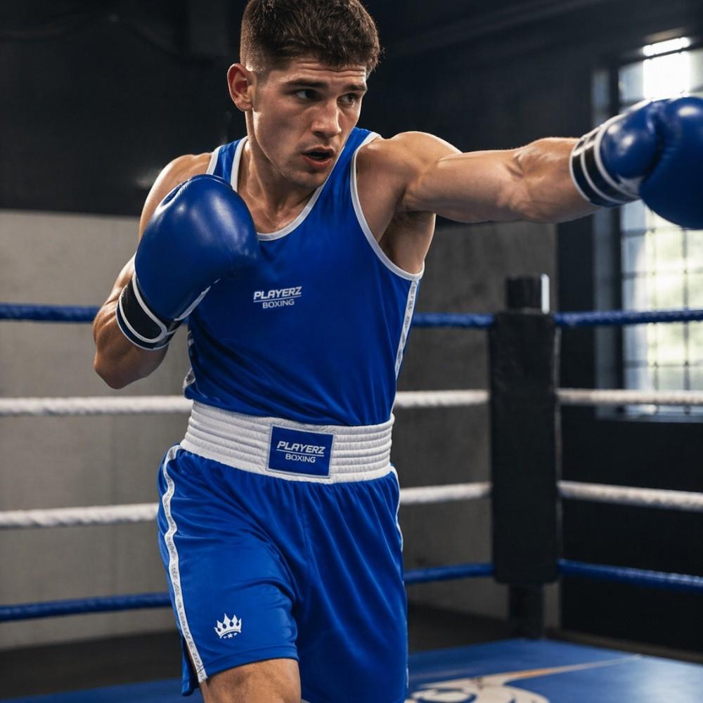 Playerz Boxing Set - Blue-Playerz Boxing