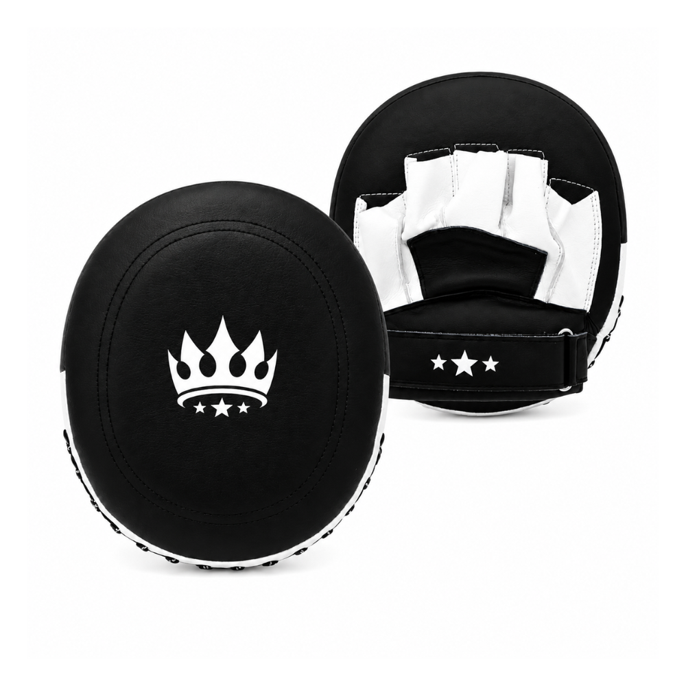 Playerz CoachTech Air Focus Pads - Black-Playerz Boxing