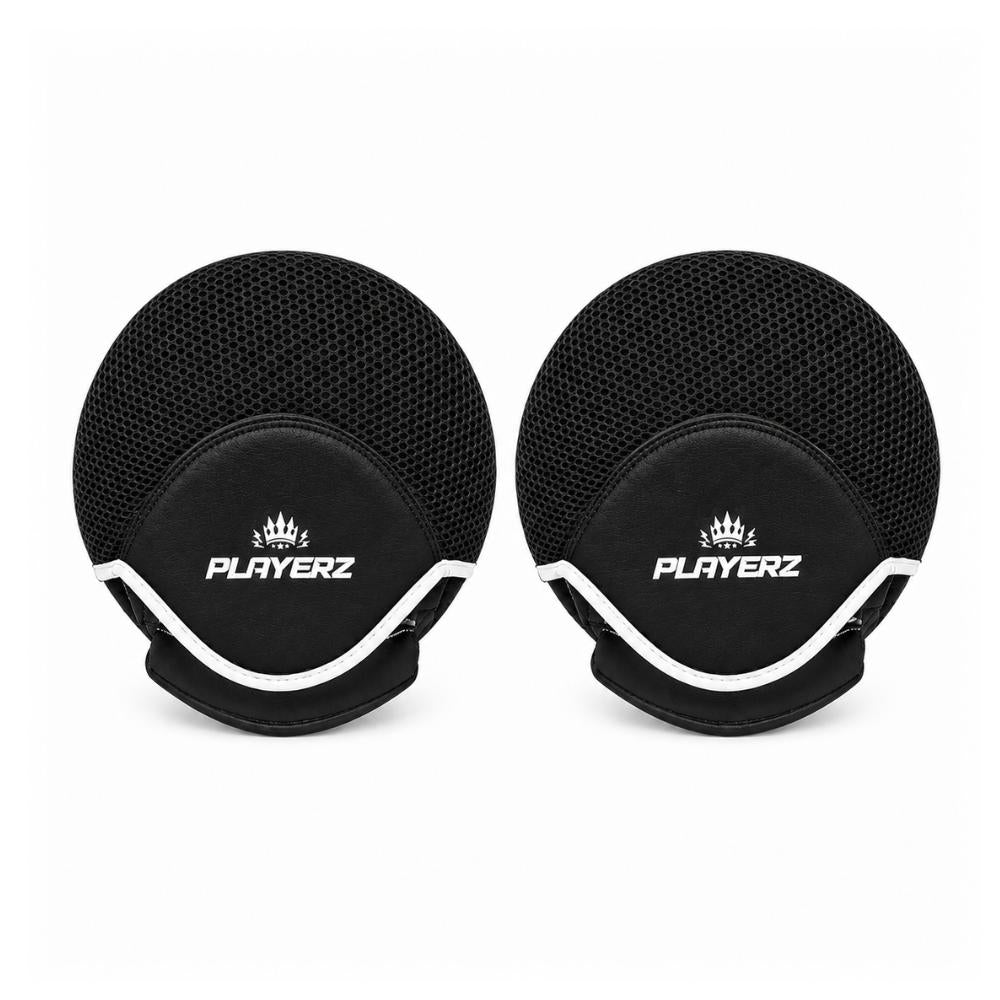 Playerz CoachTech Micro Focus Pads - Black-Playerz Boxing