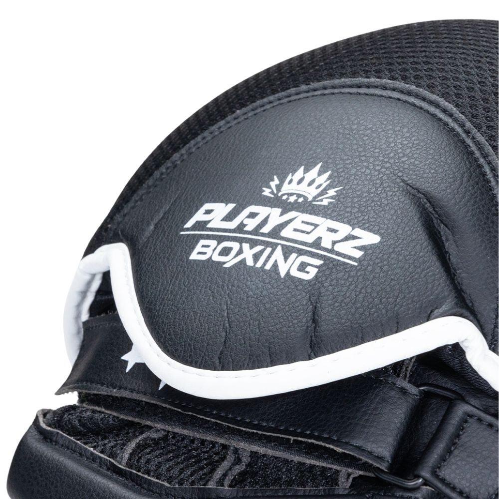Playerz CoachTech Micro Focus Pads - Black-Playerz Boxing