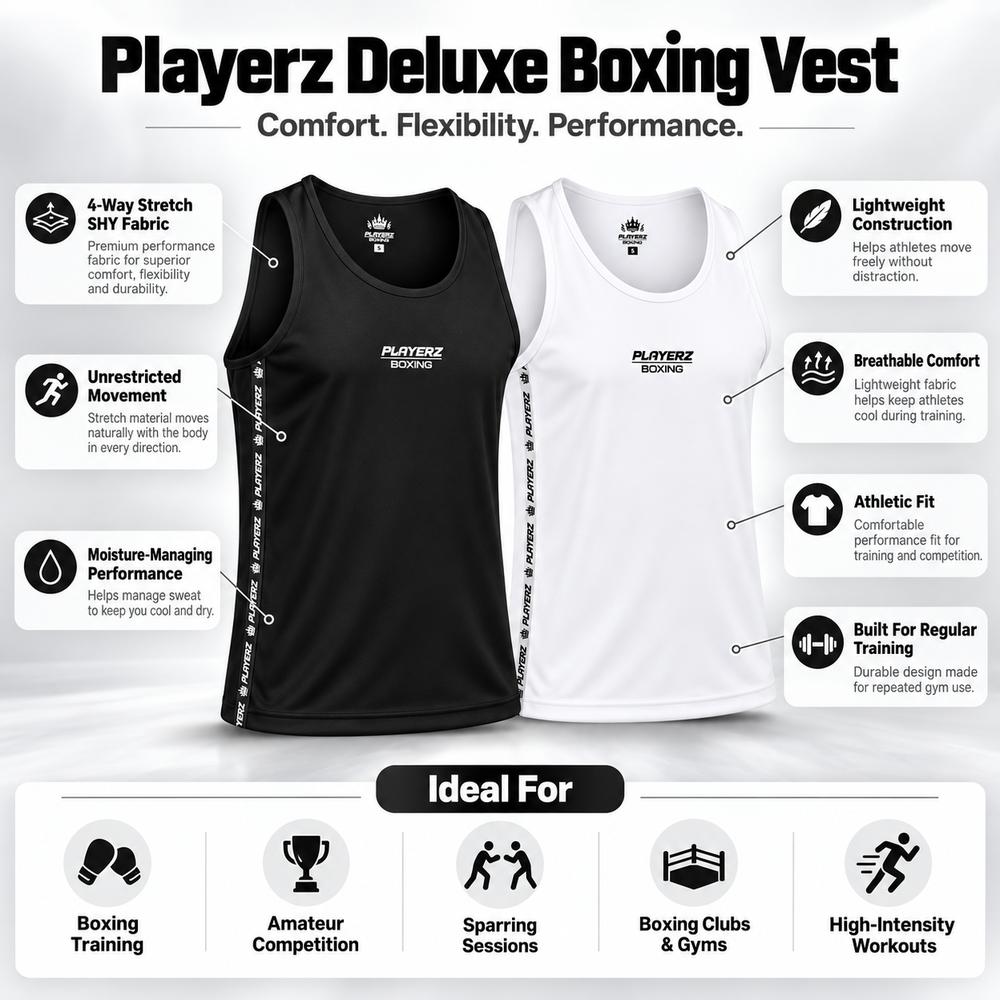 Playerz Deluxe Boxing Vest-Playerz Boxing