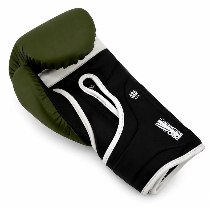 Playerz ProTech Boxing Gloves - Khaki-Playerz Boxing