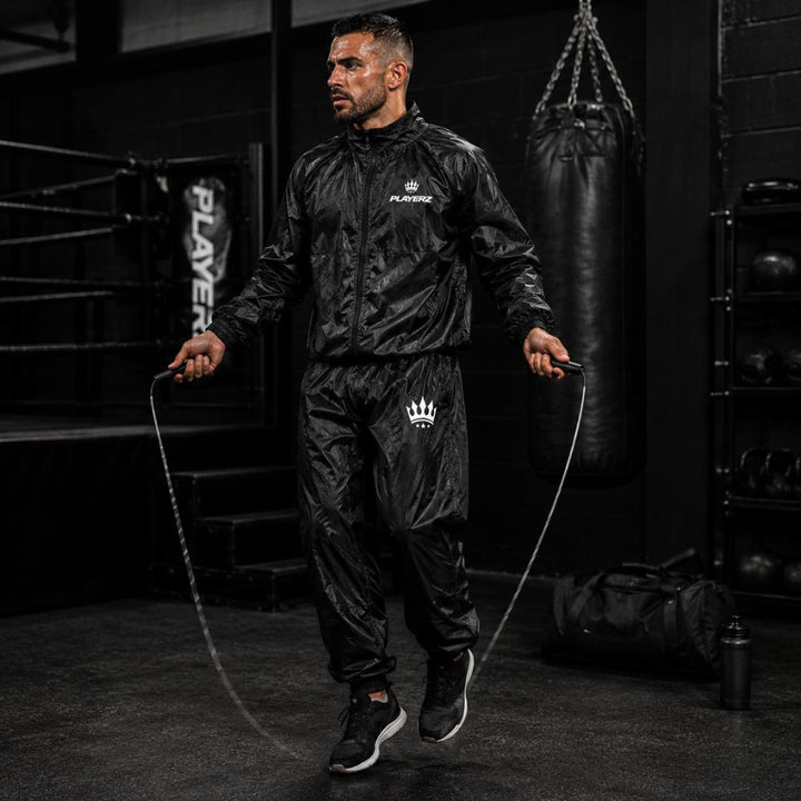 Playerz Sauna Suit - Zip Up-Playerz Boxing