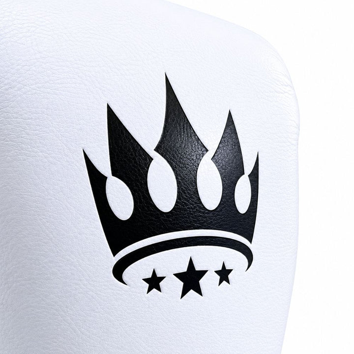 Playerz SparTech Boxing Gloves - White/Black-Playerz Boxing