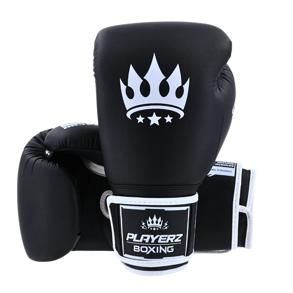 Playerz SparTech Boxing Set - Black-Playerz Boxing