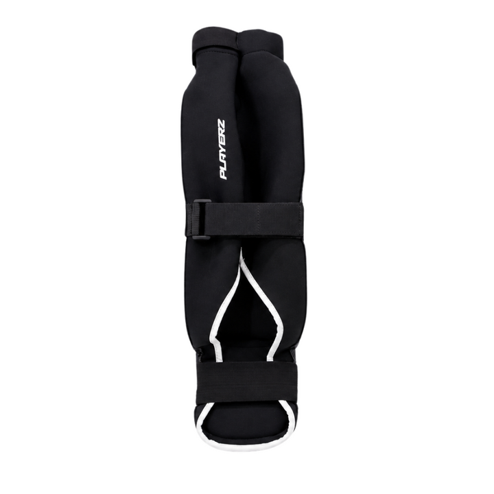 Playerz SparTech MMA Shin Guard - Black/White-Playerz Boxing