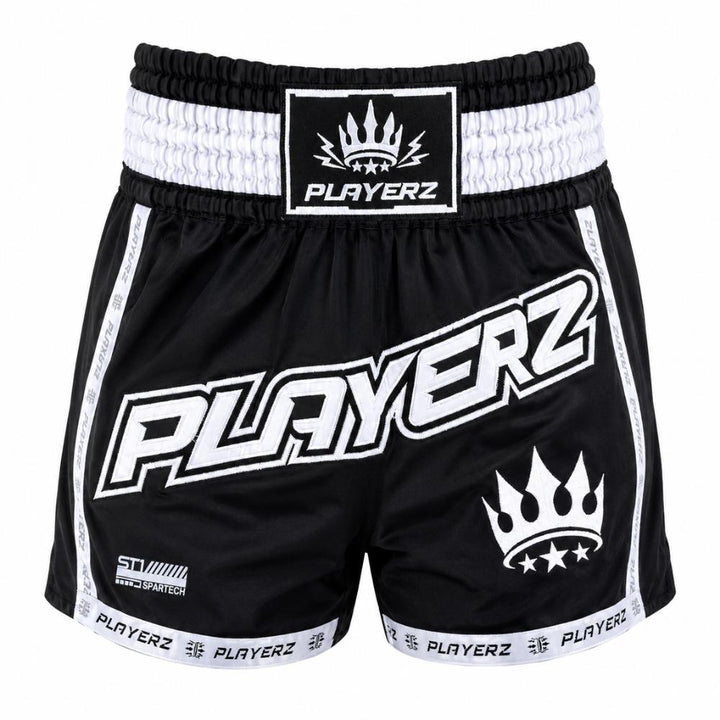 Playerz SparTech Muay Thai Set - Black-Playerz Boxing