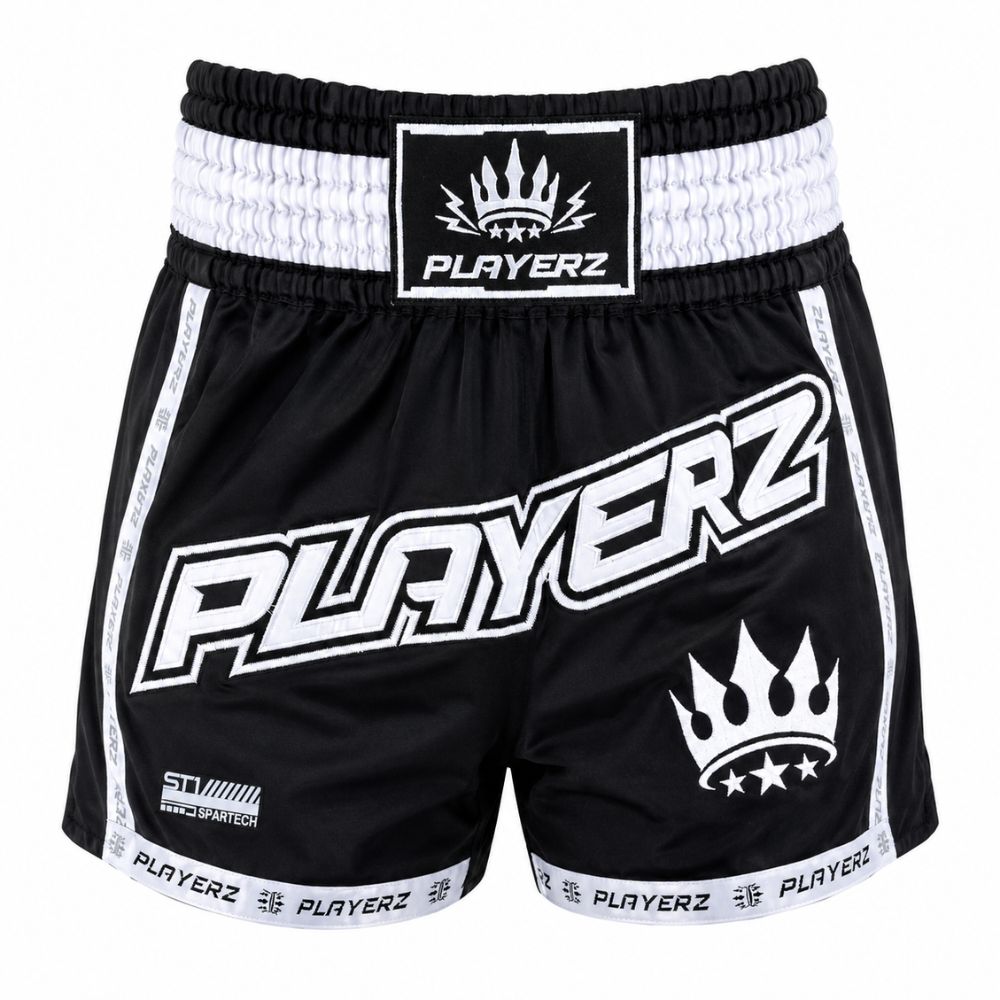 Playerz SparTech Muay Thai Shorts-Playerz Boxing