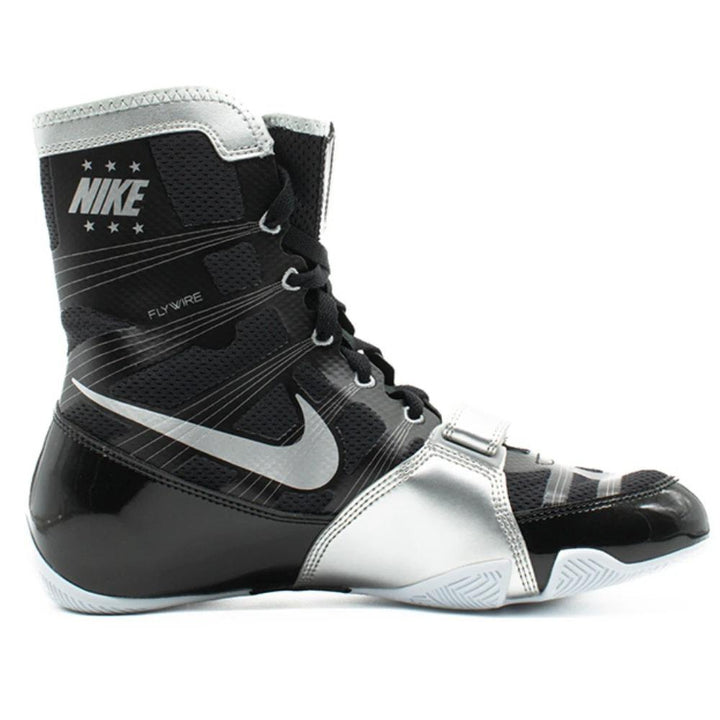 Pre Order - Nike Hyper KO Boxing Boots - Black/Silver-Nike