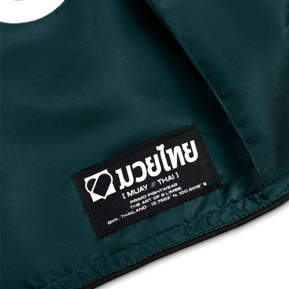 Primo Muay Thai Shorts - Mamba Series - Hunter Green-Primo