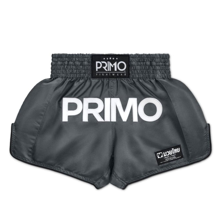 Primo Muay Thai Shorts - Mamba Series - Slate Grey-Primo