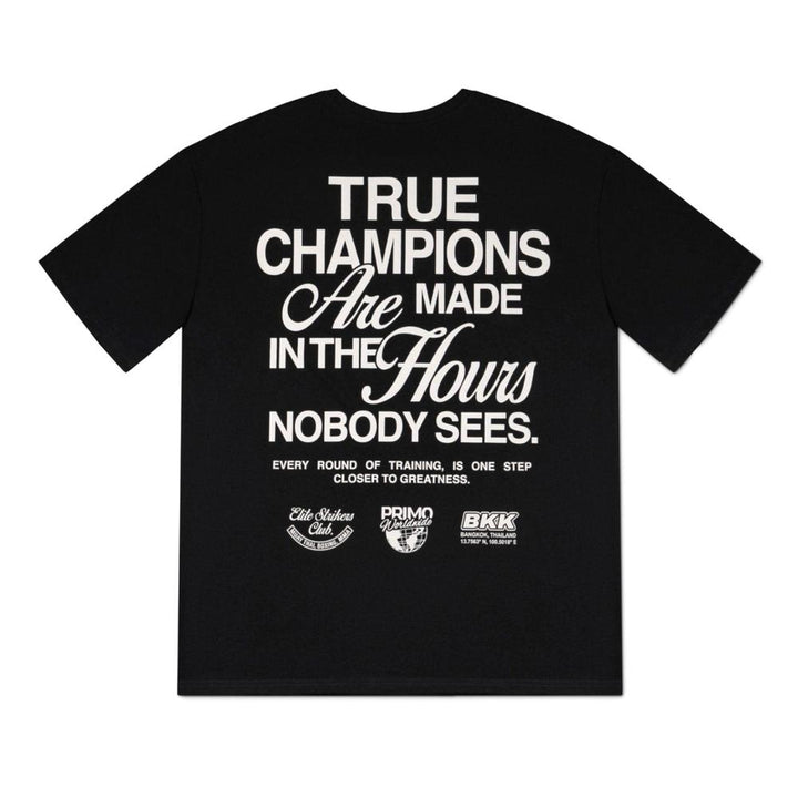 Primo T-Shirt - True Champions - Black-Primo