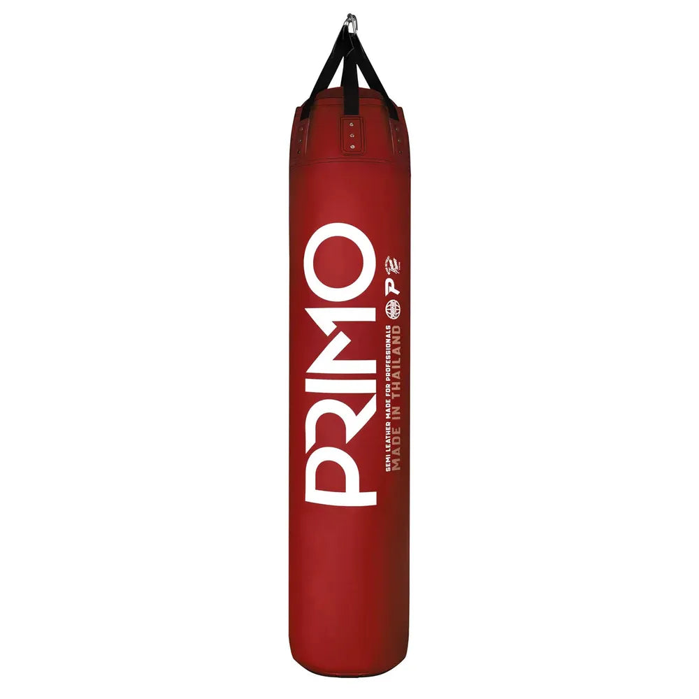 Primo Heavy Bag Semi Leather 45x120cm (UN-FILLED)-Fight Equipment UK