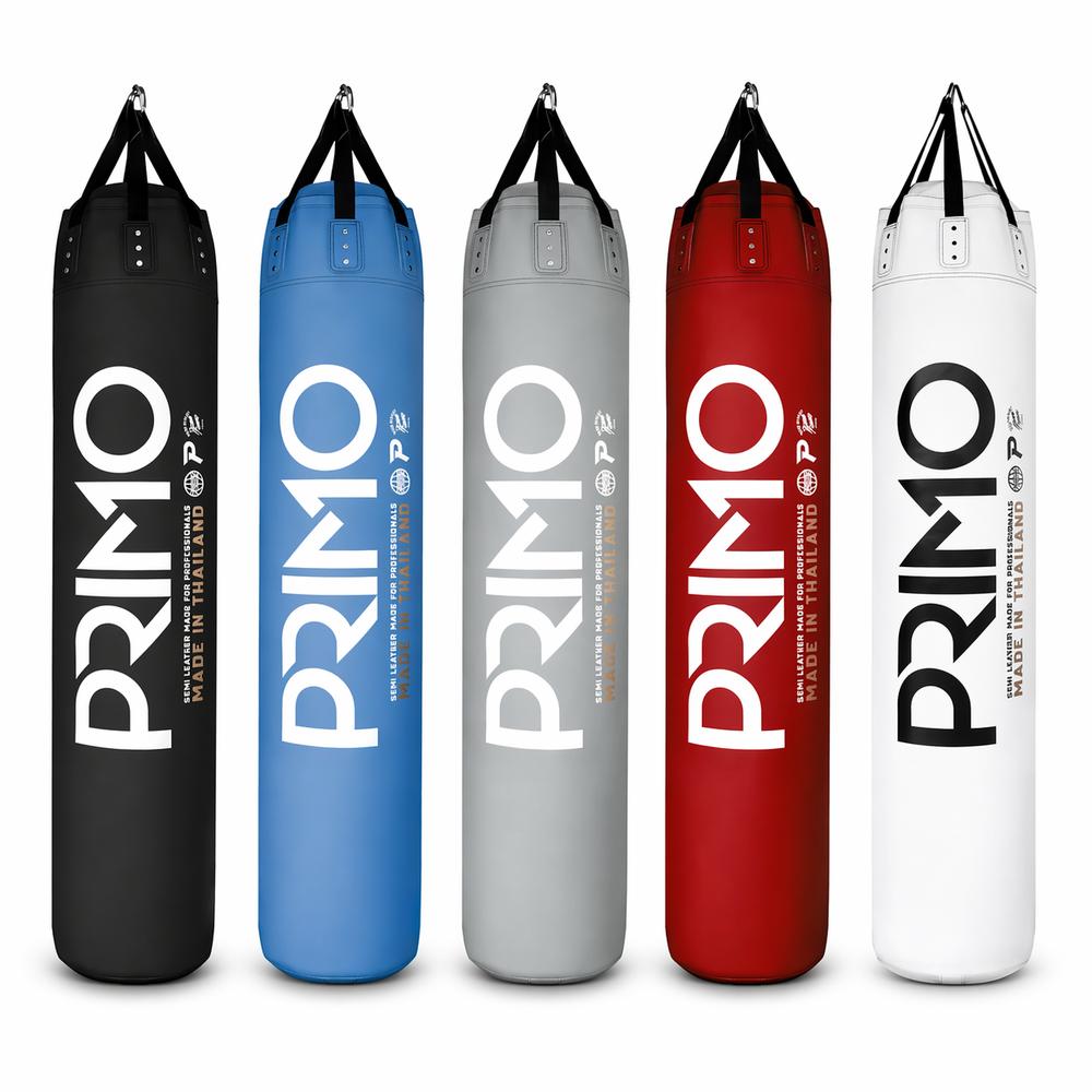 Primo Heavy Bag Semi Leather 45x120cm (UN-FILLED)-Fight Equipment UK