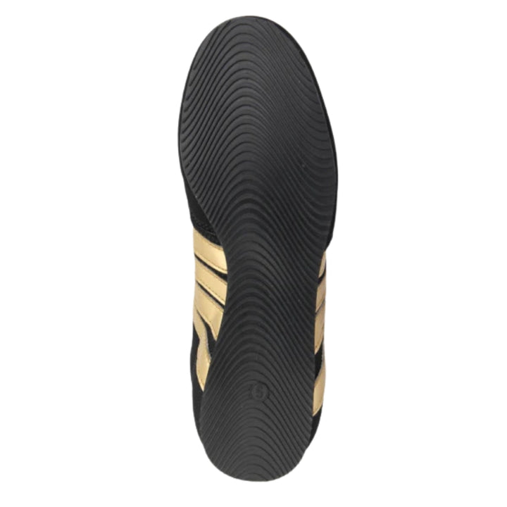 Pro-Box Classic Junior Boxing Boots – Black/Gold-Pro Box