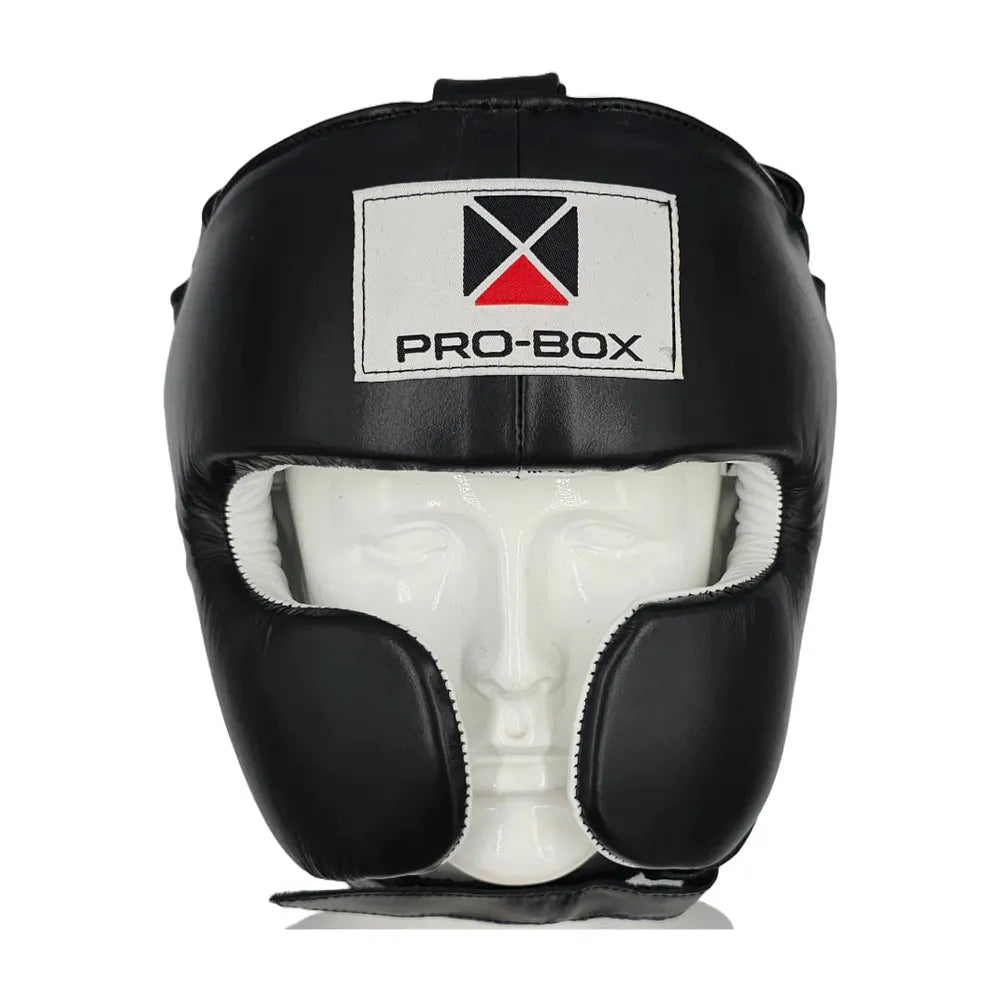 Super Spar Leather Headguard-Pro Box