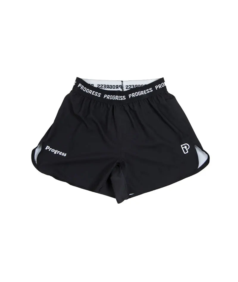 Progress Academy Board Shorts - Black-Progress BJJ