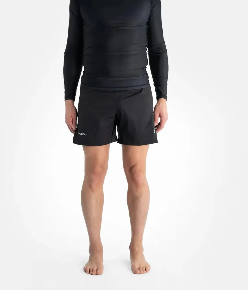 Progress Academy Board Shorts - Black-Progress BJJ