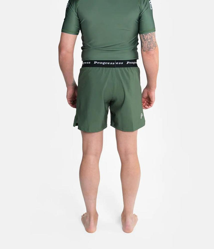 Progress Academy Board Shorts - Khaki-Progress BJJ