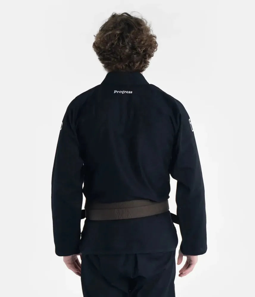 Progress Adults Academy Gi - Black-Progress BJJ