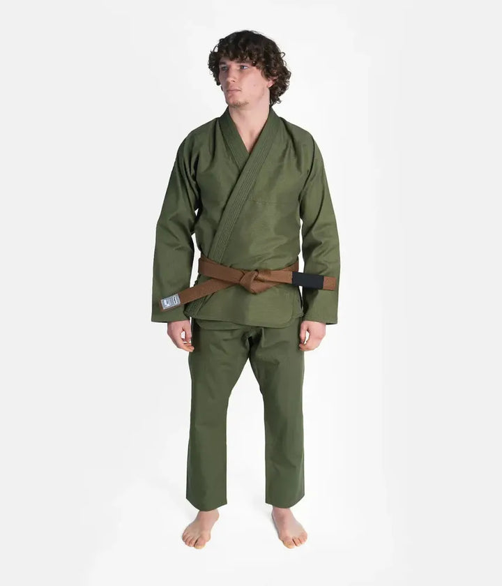 Progress Adults Academy Gi - Forest Green-Progress BJJ