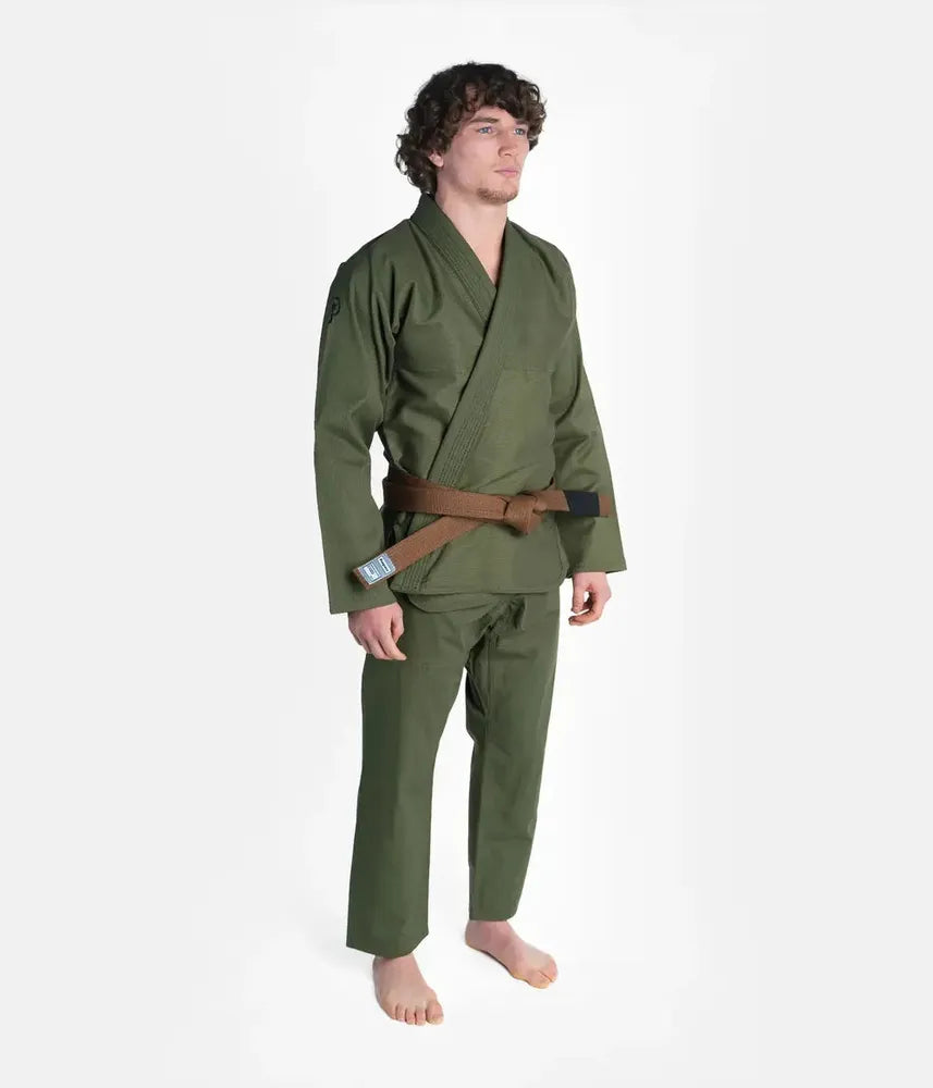 Progress Adults Academy Gi - Forest Green-Progress BJJ