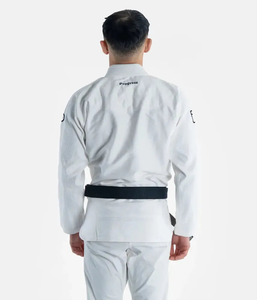 Progress Adults Academy Gi - White-Progress BJJ