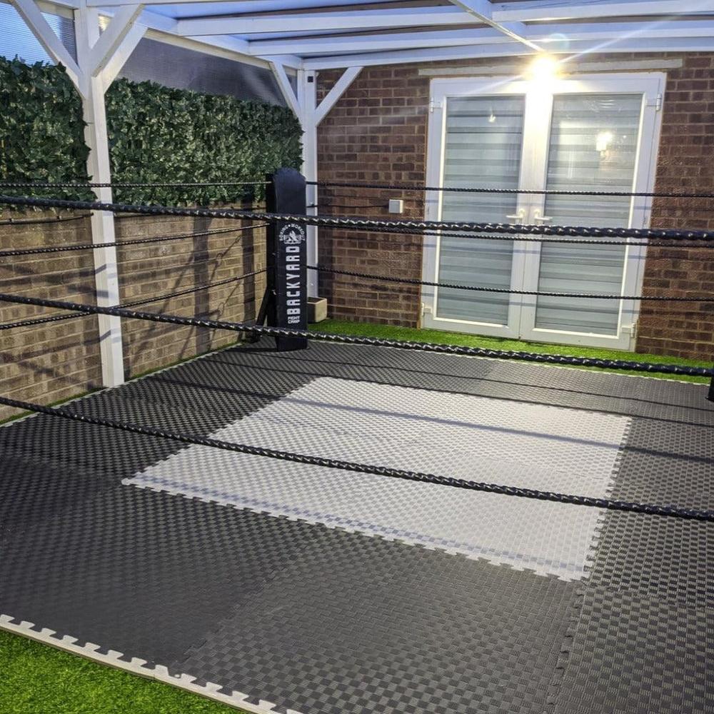 Reversible MMA Interlocking Mats-Sprung Gym Flooring