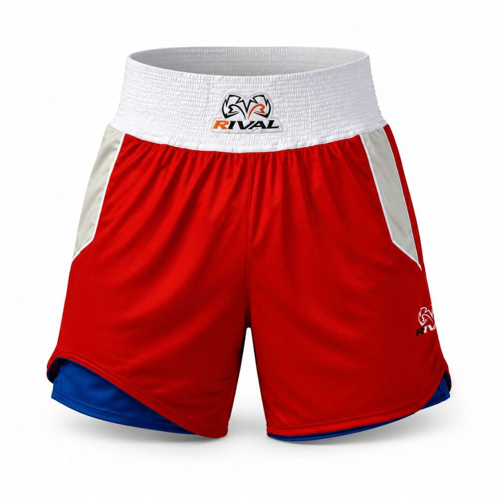 Rival Amateur Kids Reversible Boxing Shorts-Rival Boxing