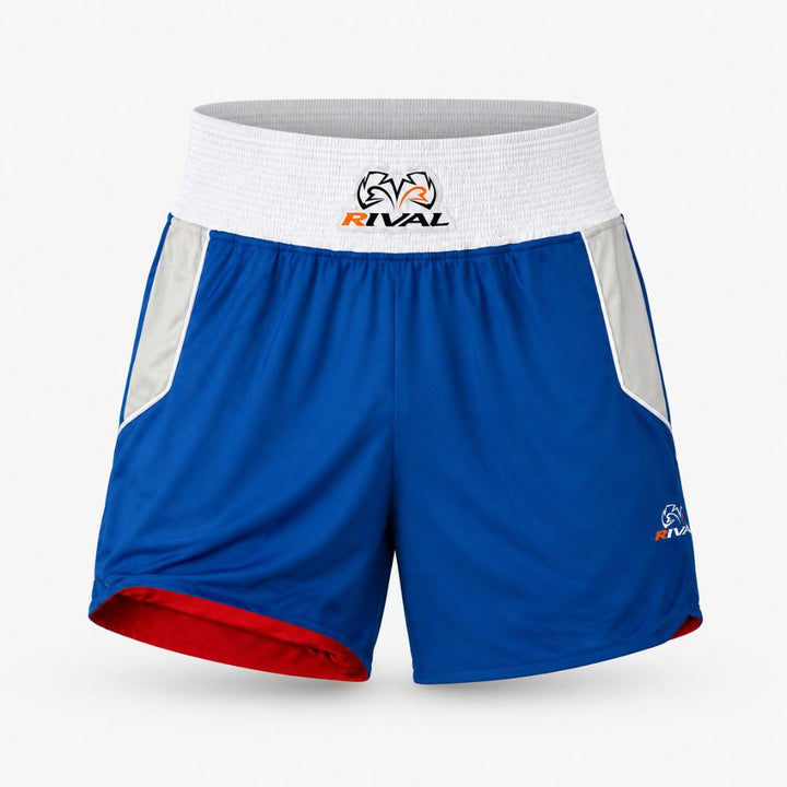 Rival Amateur Kids Reversible Boxing Shorts-Rival Boxing
