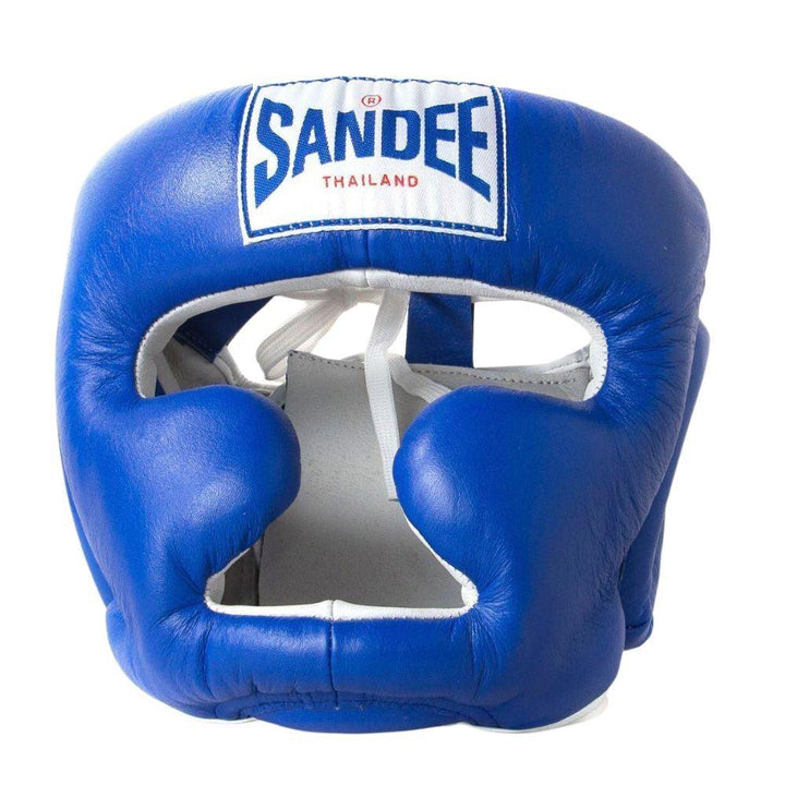 Sandee Closed Face Head Guard - Blue