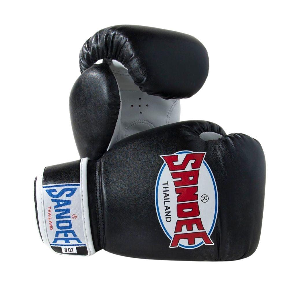 Sandee Kids Authentic Boxing Gloves - Black/White