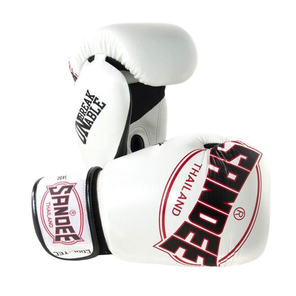 Sandee Kids Cool-Tec Boxing Gloves - White/Black