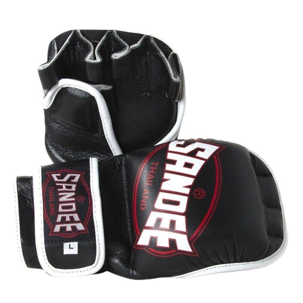 Sandee MMA Sparring Gloves - Black/White