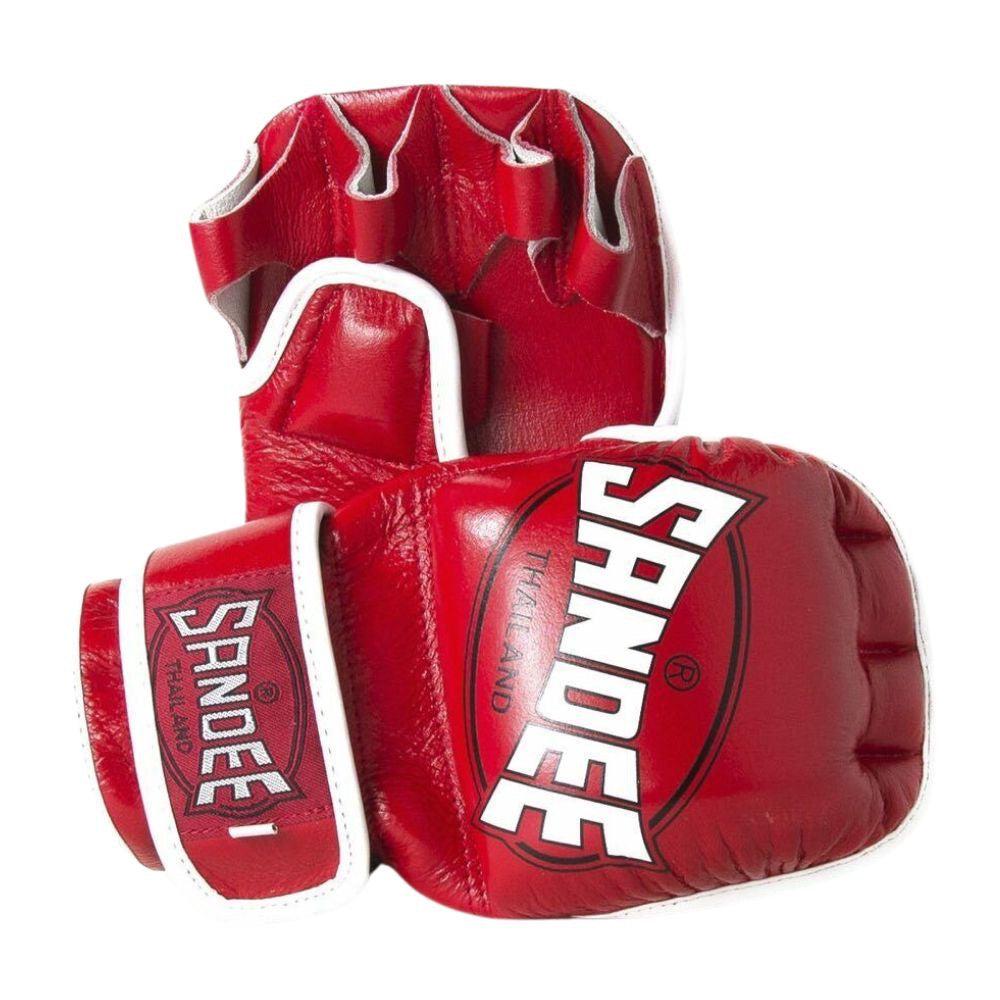 Sandee MMA Sparring Gloves - Red/White